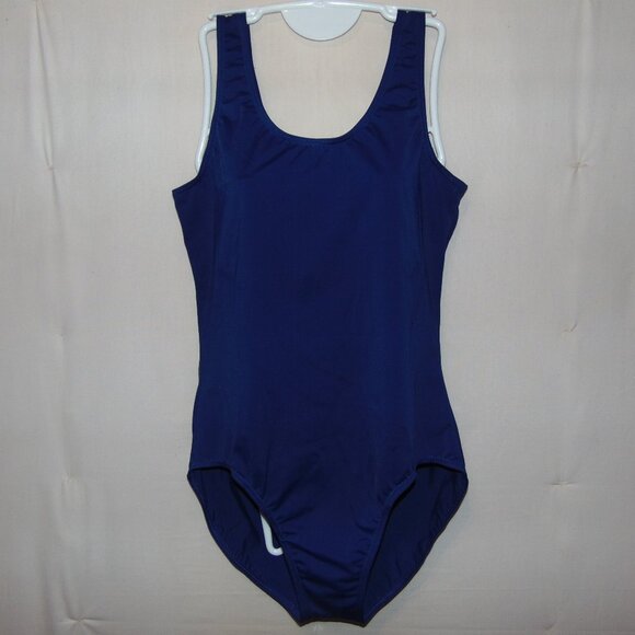 Weissman Blue Tank Leotard LA - Picture 1 of 6